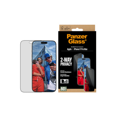 PanzerGlass UltraWide Fit Anti-Reflective Screen Protector for iPhone 17